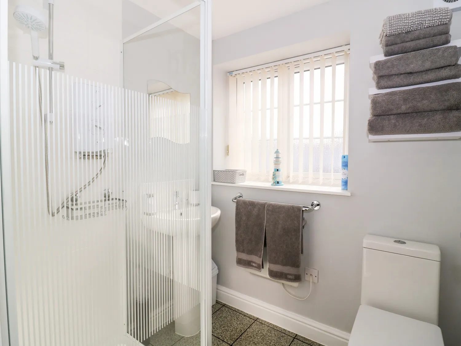 The shower room